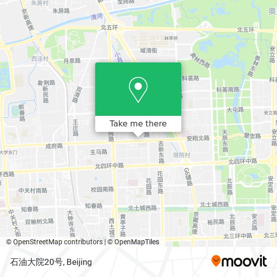 石油大院20号 map