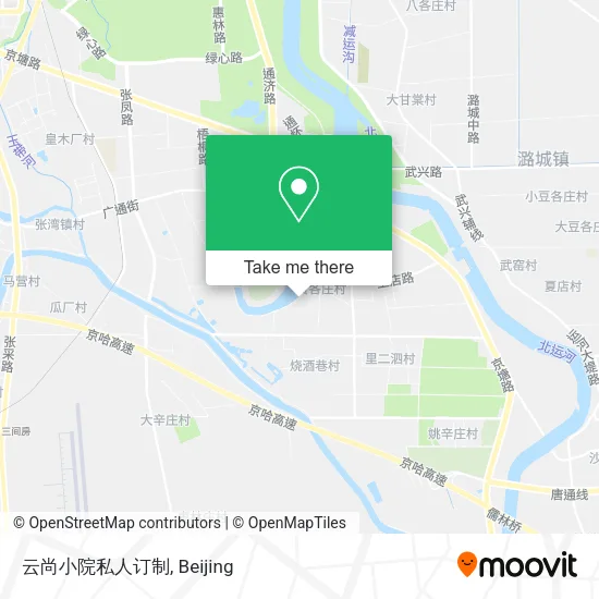 云尚小院私人订制 map