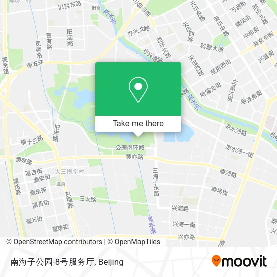 南海子公园-8号服务厅 map