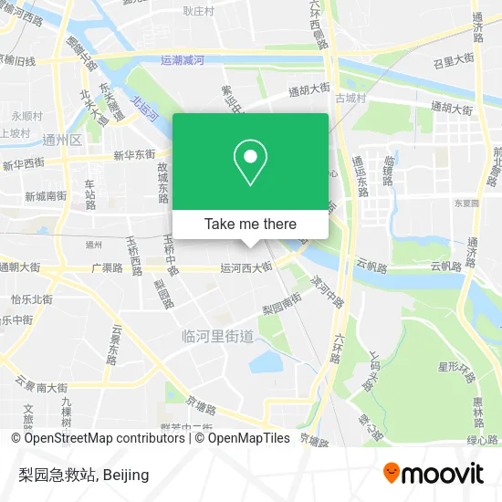 梨园急救站 map