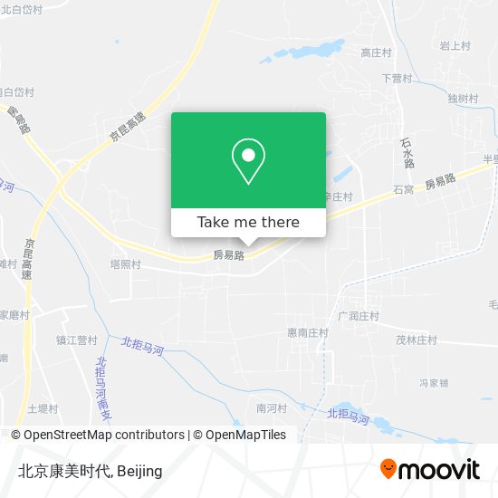 北京康美时代 map