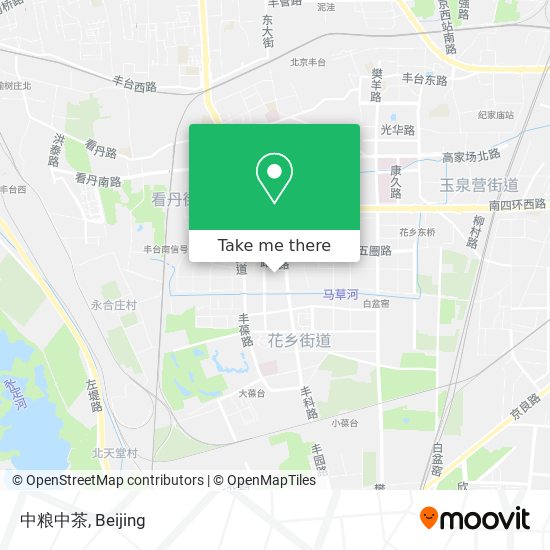 中粮中茶 map