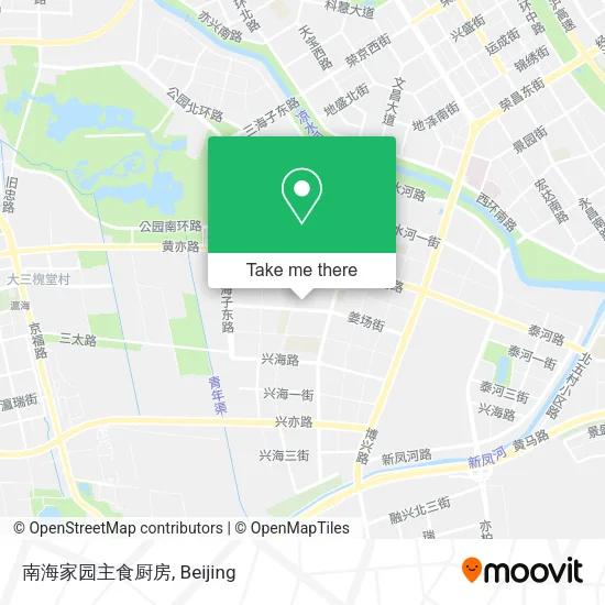 南海家园主食厨房 map