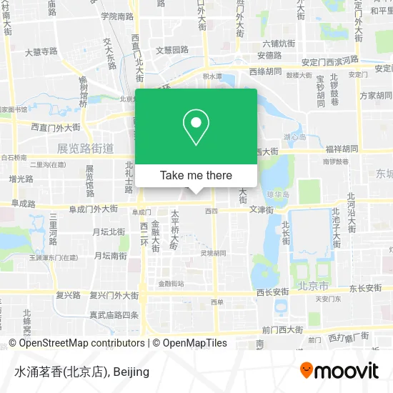 水涌茗香(北京店) map