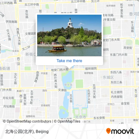 北海公园(北岸) map