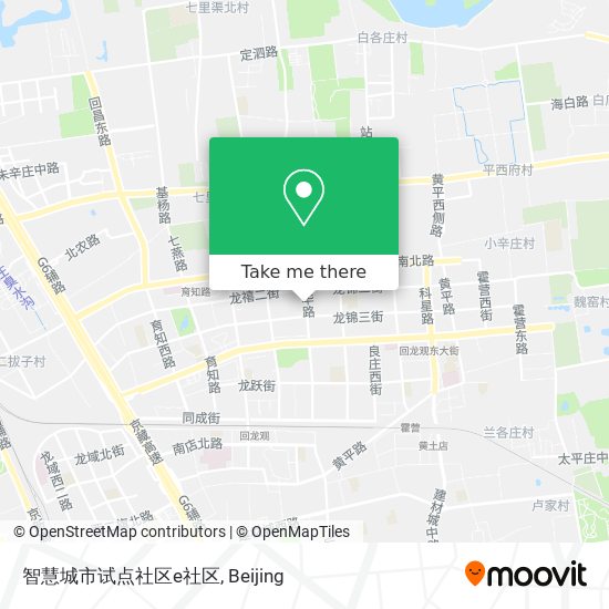 智慧城市试点社区e社区 map