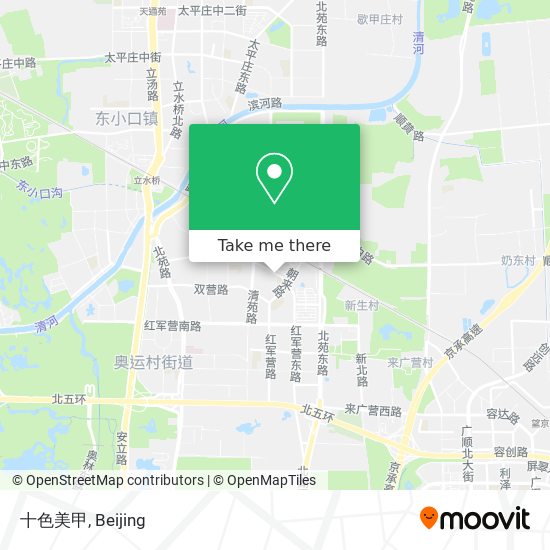 十色美甲 map