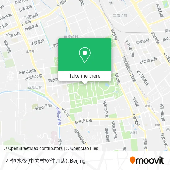 小恒水饺(中关村软件园店) map