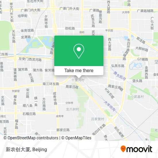 新农创大厦 map