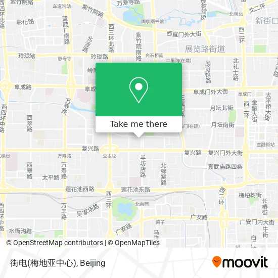 街电(梅地亚中心) map