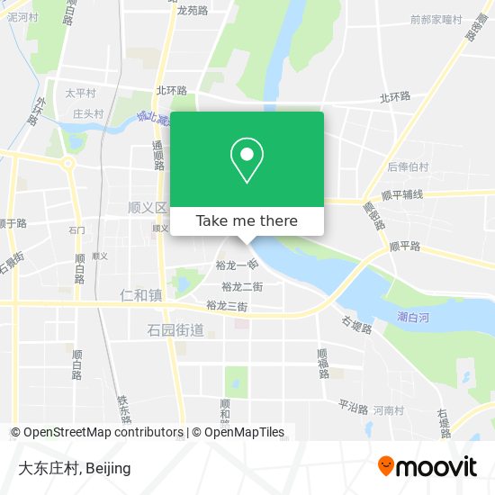 大东庄村 map