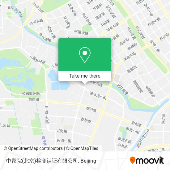 中家院(北京)检测认证有限公司 map