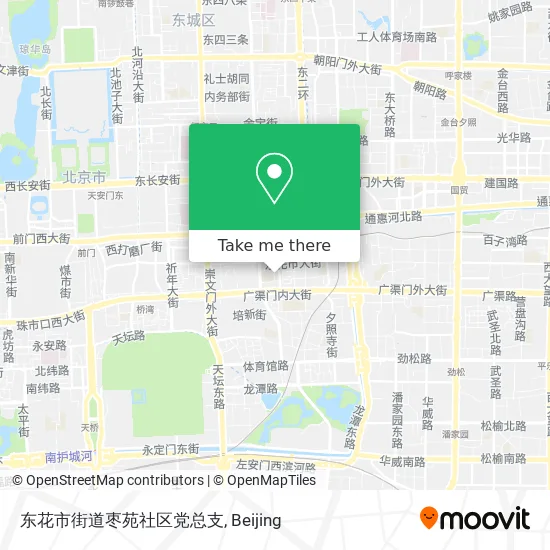 东花市街道枣苑社区党总支 map