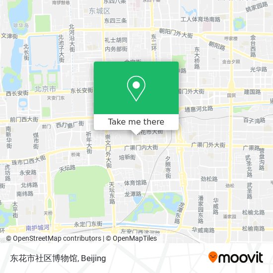 东花市社区博物馆 map
