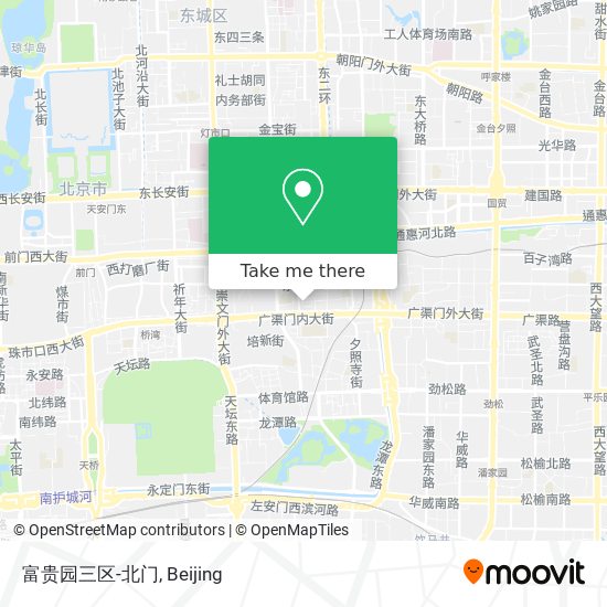 富贵园三区-北门 map