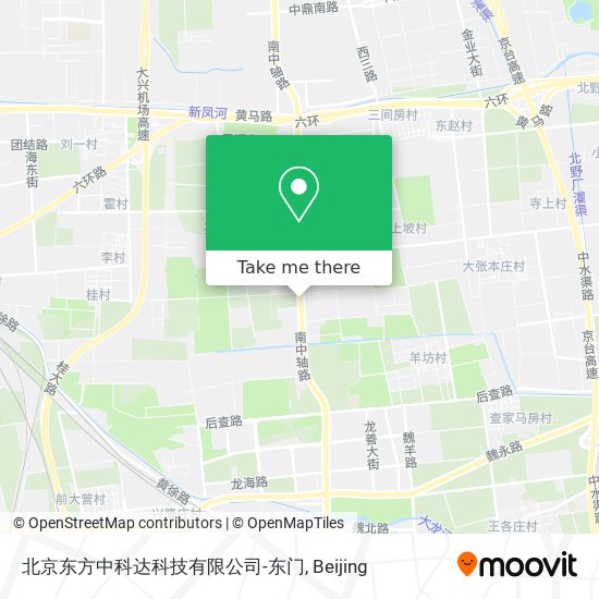 北京东方中科达科技有限公司-东门 map