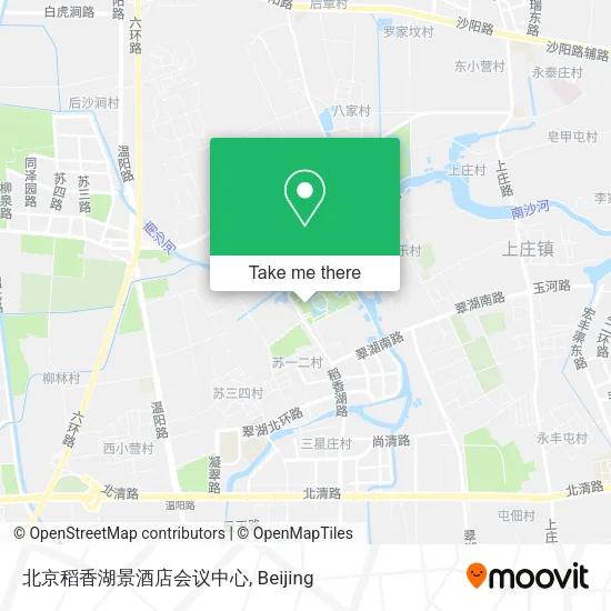北京稻香湖景酒店会议中心 map
