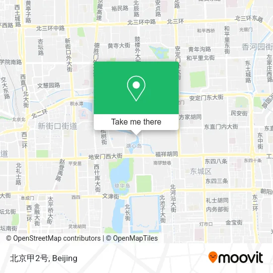 北京甲2号 map