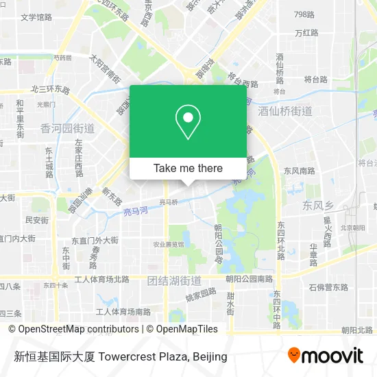 新恒基国际大厦 Towercrest Plaza map