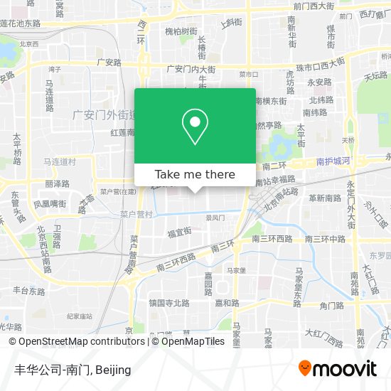 丰华公司-南门 map