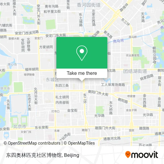 东四奥林匹克社区博物馆 map