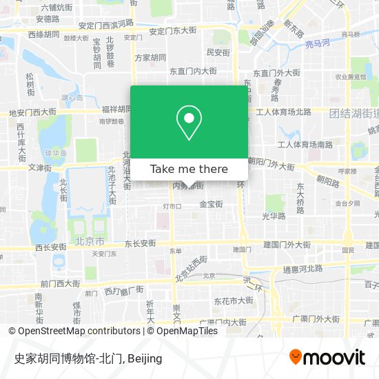 史家胡同博物馆-北门 map