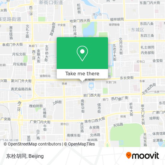 东栓胡同 map