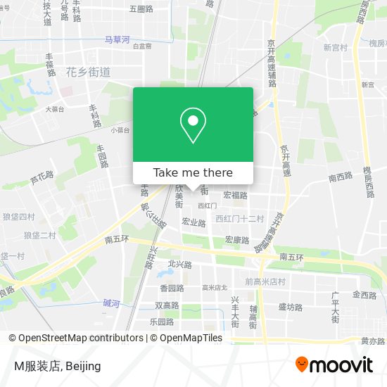 M服装店 map