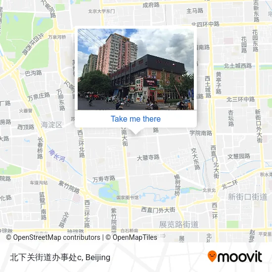 北下关街道办事处c map