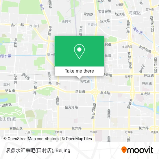 辰鼎水汇串吧(田村店) map