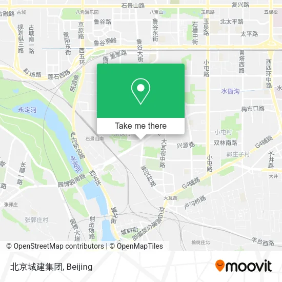 北京城建集团 map