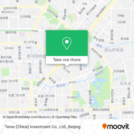 Terex (China) Investment Co., Ltd. map