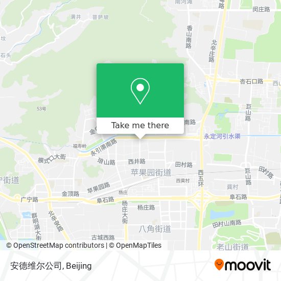 安德维尔公司 map