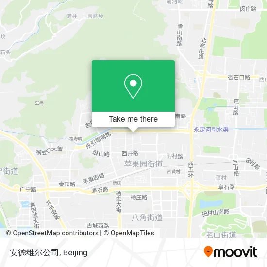 安德维尔公司 map