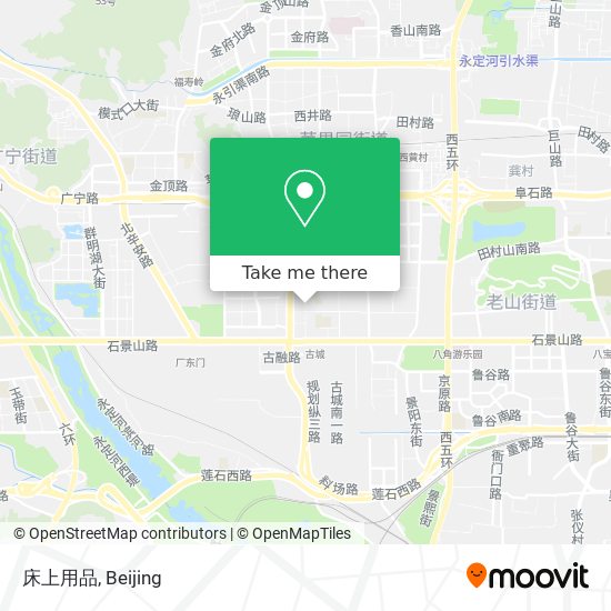 床上用品 map