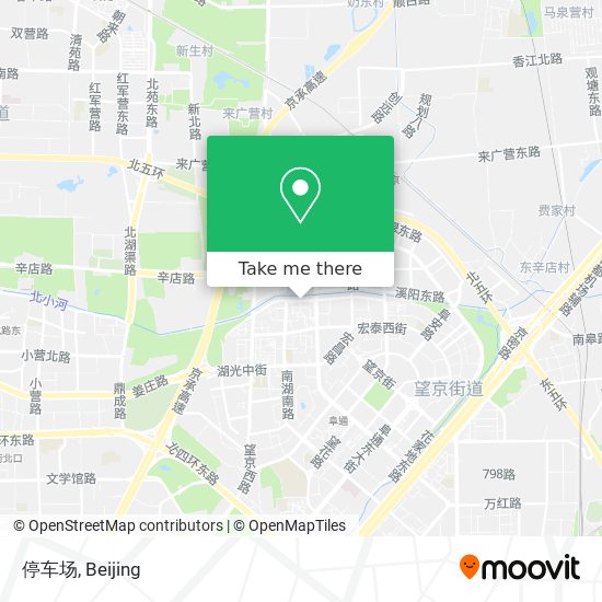 停车场 map