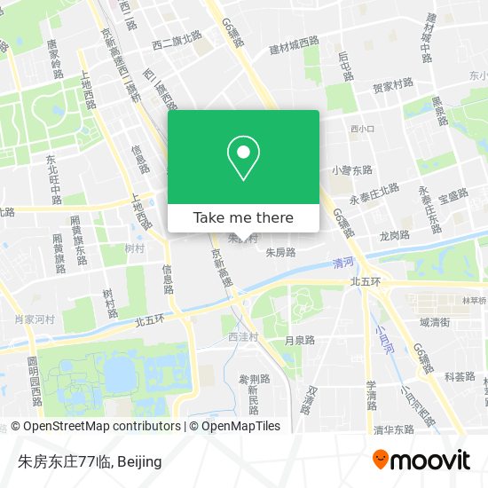 朱房东庄77临 map