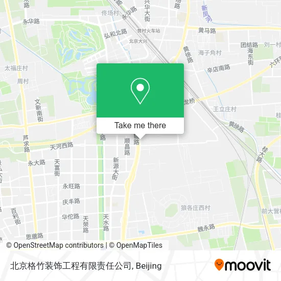 北京格竹装饰工程有限责任公司 map