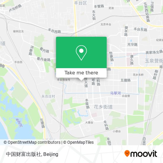 中国财富出版社 map