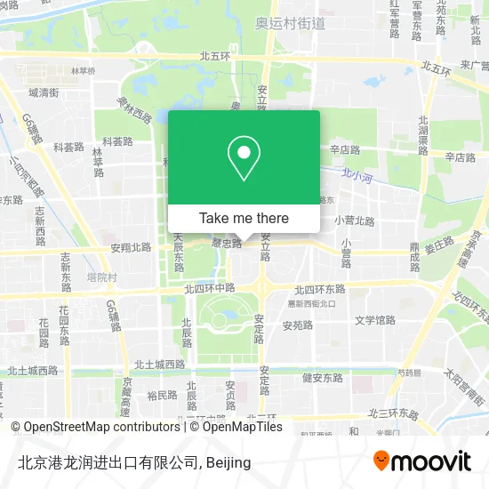 北京港龙润进出口有限公司 map