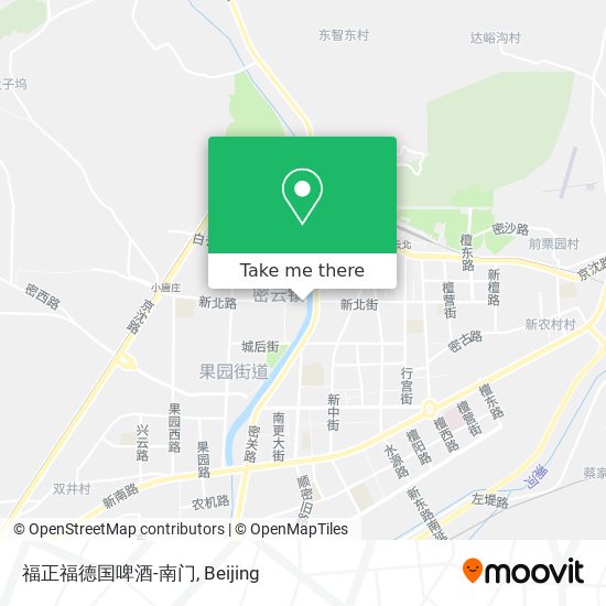 福正福德国啤酒-南门 map