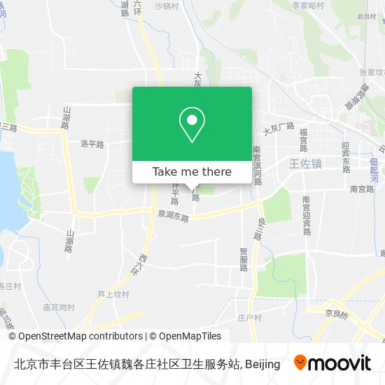 北京市丰台区王佐镇魏各庄社区卫生服务站 map