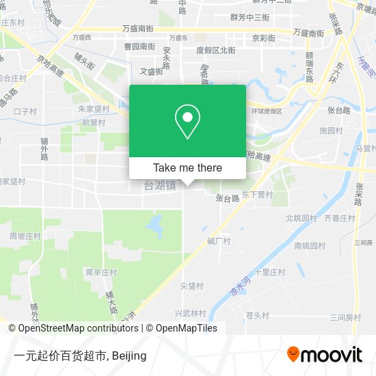 一元起价百货超市 map