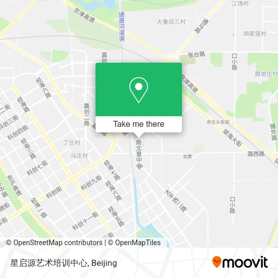 星启源艺术培训中心 map