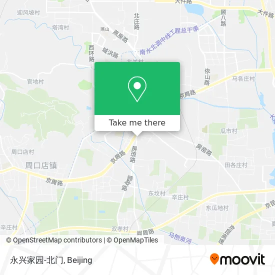 永兴家园-北门 map