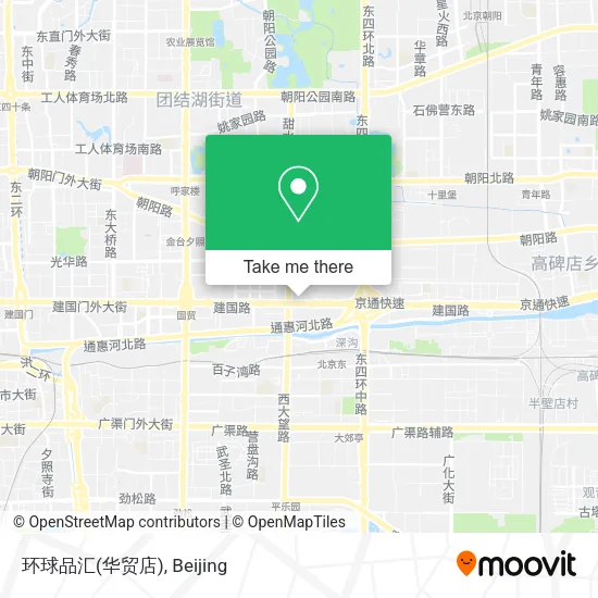 环球品汇(华贸店) map
