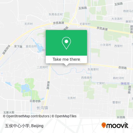 五侯中心小学 map