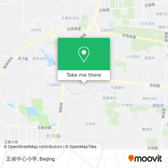 五侯中心小学 map