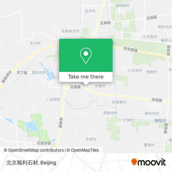 北京顺利石材 map