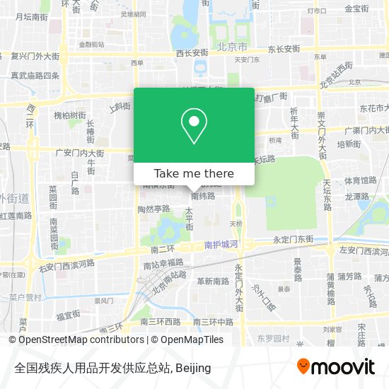 全国残疾人用品开发供应总站 map